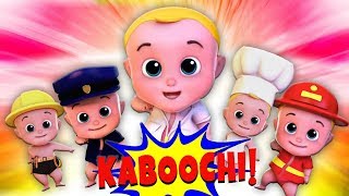 Kaboochi Dance Challenge  Dance Song For Kids  Cartoon For Kids  Kids Tv India  Nursery Rhymes [upl. by Odlauso837]