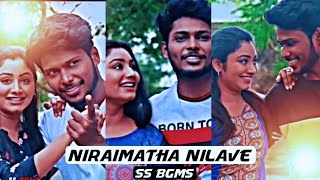 Niraimatha Nilave 💙Couplegoals Unexpected Lovefight  Ravi😘RenuWhatsapp Status  SSBGMS [upl. by Viridis]