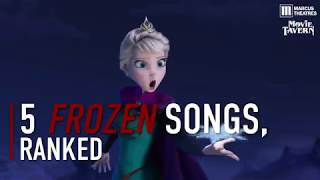 5 “Frozen” Songs Ranked [upl. by Sliwa928]