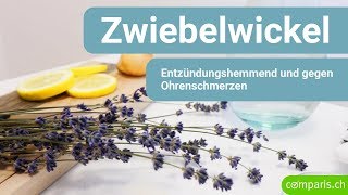 Comparis Hausmitteltipps Zwiebelwickel bei Ohrenentzündungen und schmerzen [upl. by Letnuahc]