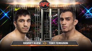 UFC Debut Tony Ferguson vs Ramsey Nijem  Free Fight [upl. by Ginevra]