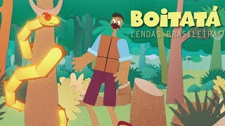 ANIMACRIANÇA  Lendas Brasileiras  BOITATÁ T1E10 [upl. by Enitnatsnoc]