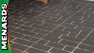 How to Install Paver Locking Sand  Menards [upl. by Merilyn]