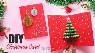 6 DIY Pop up Christmas cards Handmade Christmas Greeting cards How to make Santa Greeting Card [upl. by Minardi]