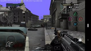 Black Playstation 2 Played on Android  Damon PS2 Pro Emulator [upl. by Haidebej]