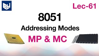 8051 addressing modes [upl. by Cormier]