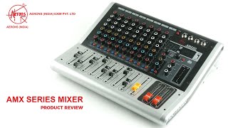 AERONS AMX Series Sound Mixer in Hindi Overview [upl. by Tereb262]