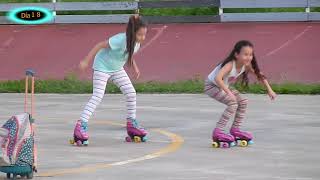 2018 Estefanía Aprendiendo a Patinar [upl. by Ragse]