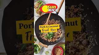 Pork amp Coconut Fried Rice Recipe [upl. by Ahsinauj877]