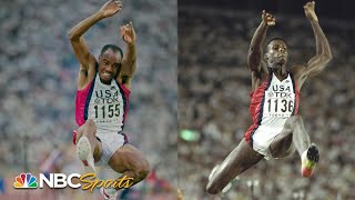 Greatest long jump final ever Carl Lewis and Mike Powell trade world records in 1991  NBC Sports [upl. by Levine792]