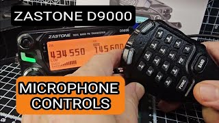 ZASTONE D9000  MICROPHONE CONTROLS [upl. by Zoldi]