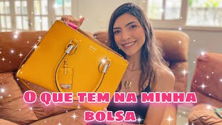 TAG  O QUE TEM NA MINHA BOLSA✨ Resenhas com Bia [upl. by Jeremy304]