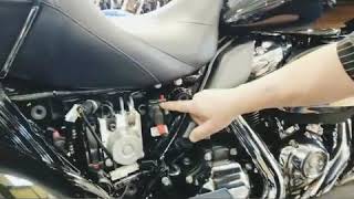 How to reset the trip button on reverse motor for HD Trike  Harley Haven How To [upl. by Ahsienel]