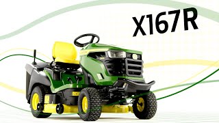 Trattorino X167R  John Deere IT [upl. by Yelir]