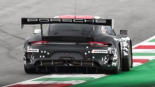 Porsche 9912 GT3 R GT3 Class w Unmuffled Exhaust Pure 40 NA Flat6 Sound [upl. by Caine]