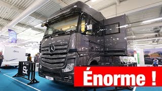 STX un ÉNORME campingcar à garage à voiture qui coûte 600000 euros [upl. by Eslek]