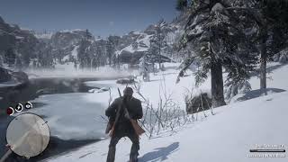 Red Dead Redemption 2  Legendary Bison Location And Hunt [upl. by Gar]