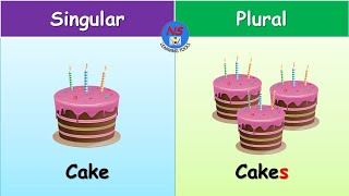 Singular amp Plural nouns list Singular amp Plural nouns for kids English Grammar 40 SingularPlural [upl. by Anirtik786]