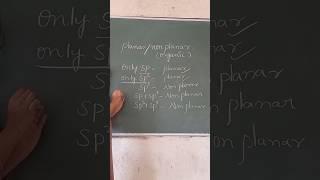 🔥 Tricks to Identify Planar  Nonplanar compounds  Organic Chemistry  MSC CHEMISTRY [upl. by Micki]