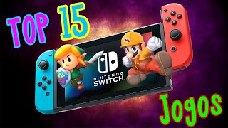 TOP 15 MELHORES JOGOS DE NINTENDO SWITCH [upl. by Redienhcs593]