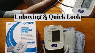 Omron HEM7120 BP Monitor Unboxing amp Quick Look [upl. by Far]