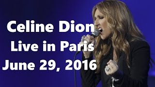 Celine Dion  FAN DVD  Live in AccorHotels Arena Paris Full HD June 29th 2016 [upl. by Dnomed]