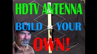 HDTV Antenna Build it Yourself [upl. by Katherin4]