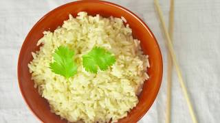 Martha Stewarts Method for Stovetop White Rice  Marthas Cooking School [upl. by Latta]