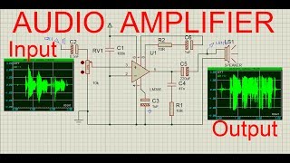 LM 386 audio amplifieravi [upl. by Albarran]