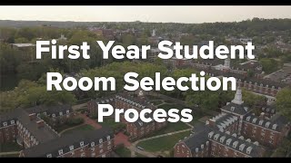 Housing and Residence Life First Year Student Room Selection 20252026 [upl. by Alekim]