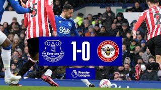 EVERTON 10 BRENTFORD  Premier League highlights [upl. by Lebiralc235]