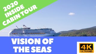 Royal Caribbean Vision of the Seas  Full Inside Cabin Tour 2573  4K [upl. by Dunlavy467]