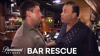 Bar Rescue The Lost Episode Bar Owner Creates Customer Confrontation [upl. by Attinahs]