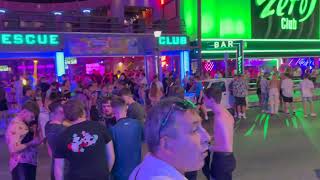 NIGHTLIFE Laganas Zante June 9th 2022 [upl. by Ycrad]