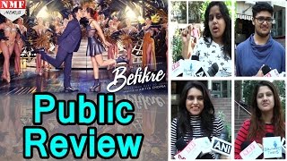 Public Review Of Film Befikre  Ranveer Singh Vaani Kapoor [upl. by Amand]