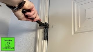 How To Fix A Sticky Exterior Door  3 Easy Fixes [upl. by Anihta]