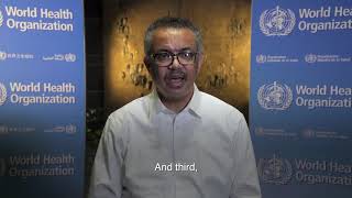 International Day for Epidemic Preparedness WHO DirectorGeneral Dr Tedros Adhanom Ghebreyesus [upl. by Maggi]