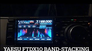 Yaesu FTdx10 BandStacking Video 3 in this series hamradio yaesu ftdx10 bandstacking [upl. by Moll]