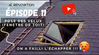 Comment Installer une Fenêtre de toit Velux type verrière [upl. by Trutko]