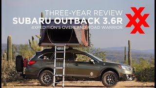 Subaru Outback OffRoad Overland Car Camping with iKamper Skycamp 3Year Review [upl. by Gladine929]