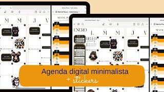 Crea tu agenda Proyecto de indesign [upl. by Auqinom94]