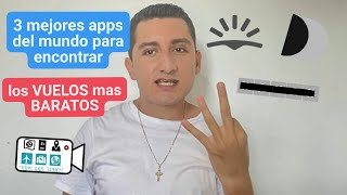 Las 3️⃣ mejores apps de VUELOS 📱 muy BARATOS y como encontrarlos 🔍 Explicado [upl. by Tahpos]