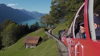 Spektakuläre Zahnradbahn  Die BrienzRothornBahn in der Schweiz [upl. by Alrac]