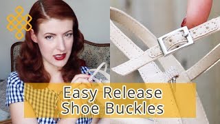 Easy Release Shoe Buckles  Disability Fashion Tips with Jessica KellgrenFozard [upl. by Adnohsel50]