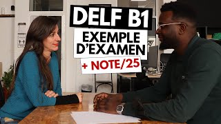 DELF B1  production orale nouveau modèle  note 25  conseils vidéo 55 [upl. by Theta]