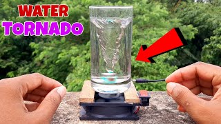 DIY Water Vortex Machine At Home  Water Tornado Machine  How To Make [upl. by Biegel]