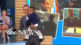 Hill Harper opens up about adoption single fatherhood [upl. by Vitia]