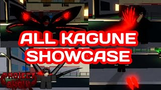 All kagune showcase Project ghoul [upl. by Aiseneg]