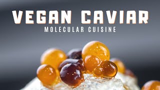 EASY Caviar recipe  molecular cooking [upl. by Ogdan]