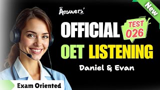 OET listening sample for nurses [upl. by Ethelda935]